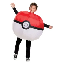 Pokémon™ Uppblåsbar Pokéball Barn Maskeraddräkt