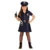 Polisklänning Barn Maskeraddräkt