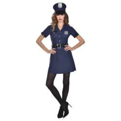 Polis Klänning Maskeraddräkt