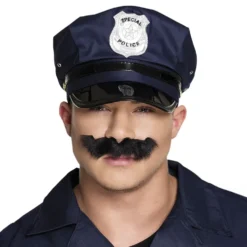 Polis Mustasch Svart