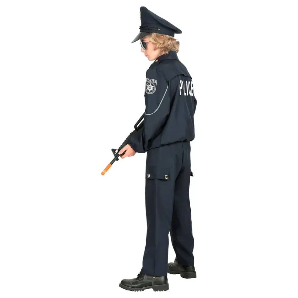 Polisuniform Barn Maskeraddräkt