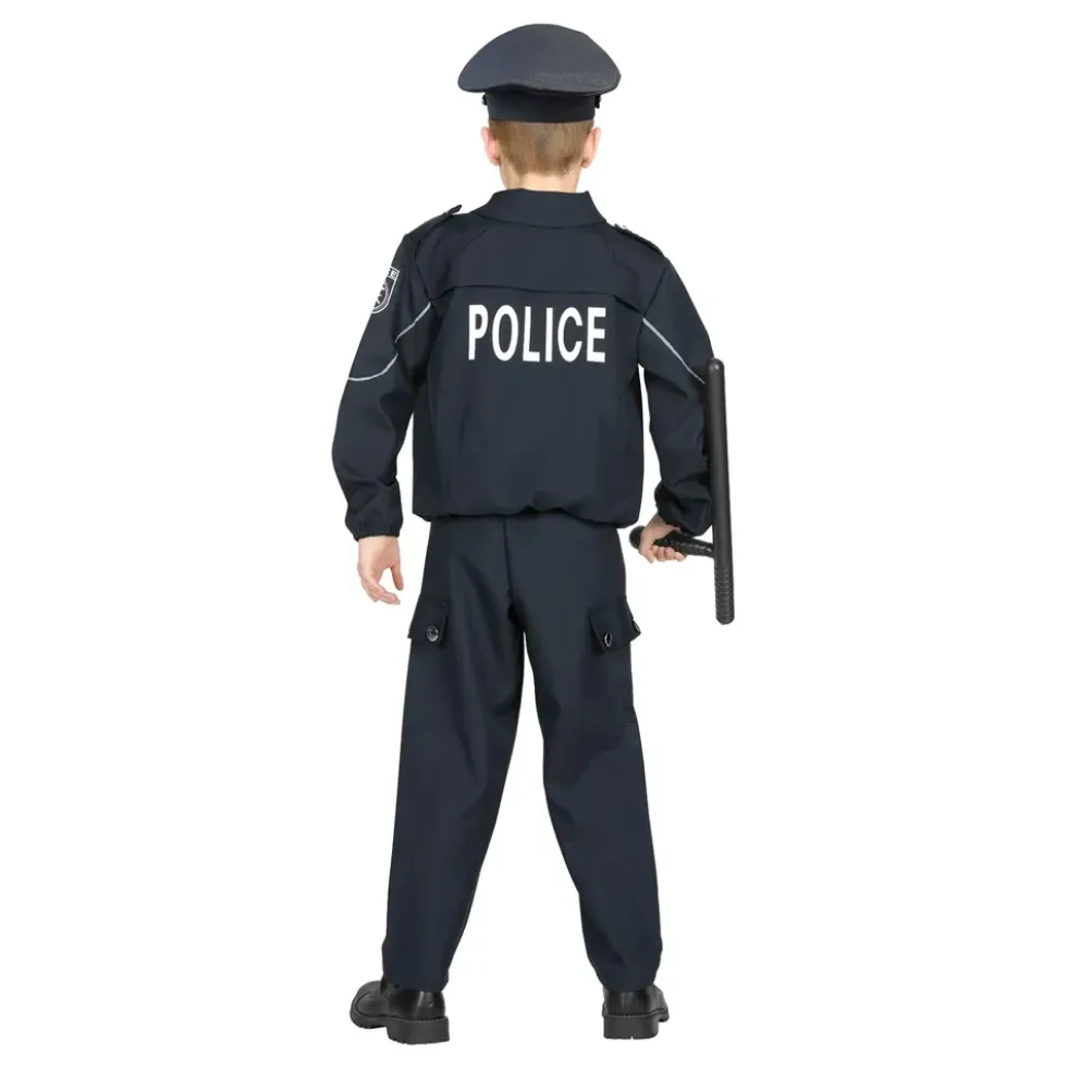 Polisuniform Barn Maskeraddräkt
