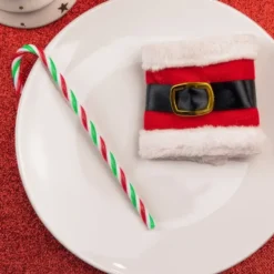 Polkagris Käppar Juldekoration