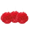 Pom Pom Mini Röd
