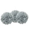 Pom Pom Mini Silver Hängande Dekoration