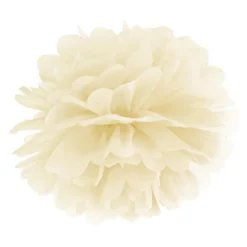 Pom Pom Vaniljvit Hängande Dekoration
