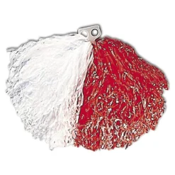 Pom Pom Vit/Röd
