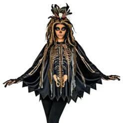 Poncho Voodoo Maskeraddräkt
