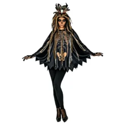 Poncho Voodoo Maskeraddräkt