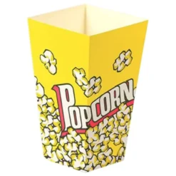 Popcornbägare Gul