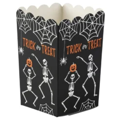 Popcornbägare Halloween Skelett