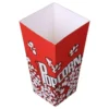Popcornbägare Röd