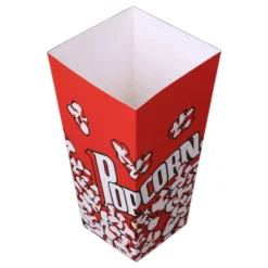 Popcornbägare Röd