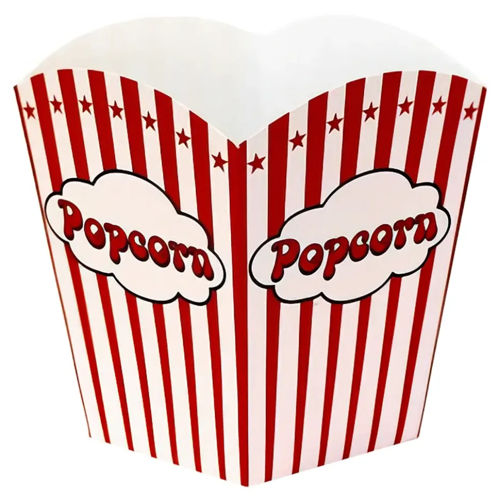 Popcornbägare Retro