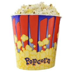 Popcornbägare Rund