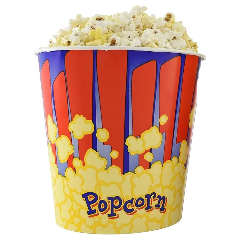 Popcornbägare Rund