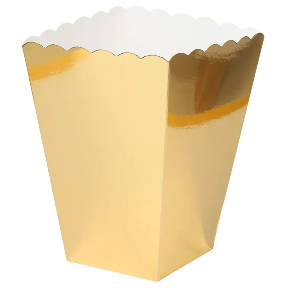 Popcornboxar Guld