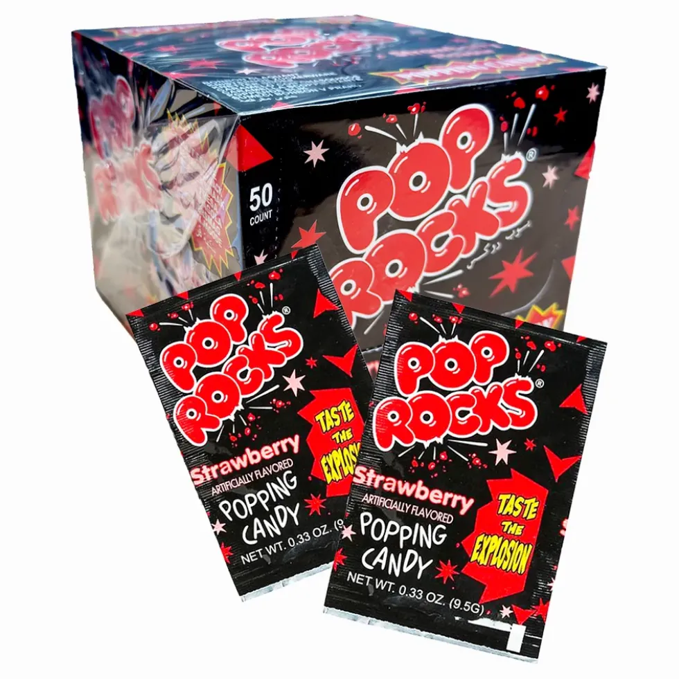 Pop Rocks Jordgubb Storpack