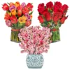 Pop Up-kort Blommor