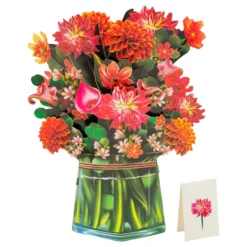 Pop Up-kort Blommor