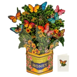 Pop Up-kort Blommor