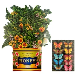 Pop Up-kort Blommor