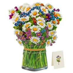 Pop Up-kort Blommor