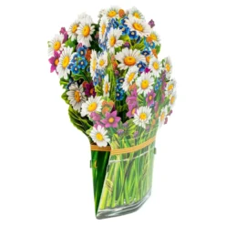 Pop Up-kort Blommor