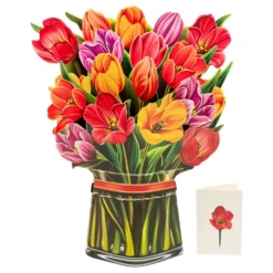 Pop Up-kort Blommor