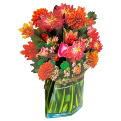 Pop Up-kort Blommor
