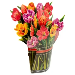 Pop Up-kort Blommor