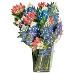 Pop Up-kort Blommor