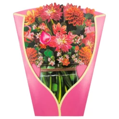 Pop Up-kort Blommor
