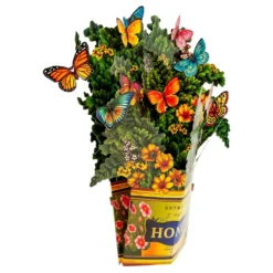 Pop Up-kort Blommor