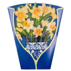 Pop Up-kort Blommor