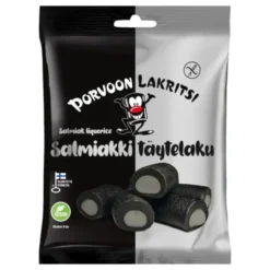 Porvoon Lakritsi Fyllda Lakritsbitar Salmiak