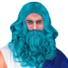Poseidon Perukset Blå