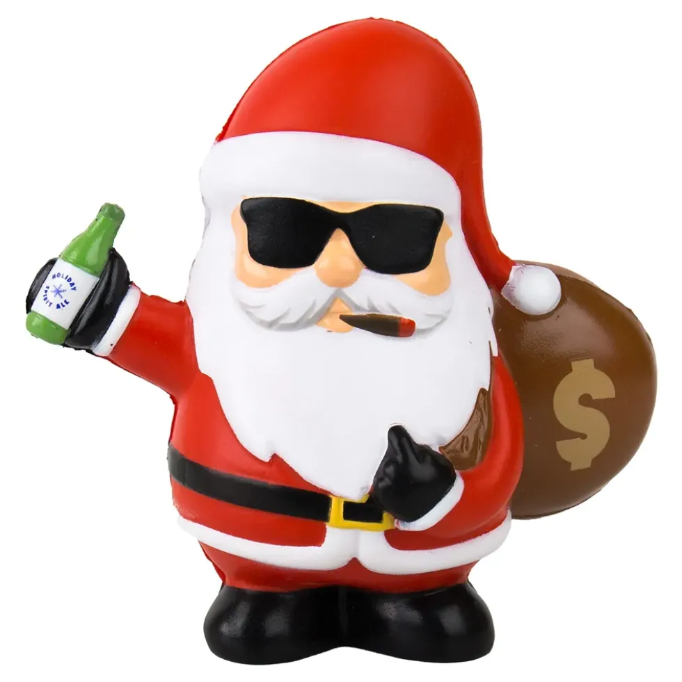 Pratande Stressboll Bad Santa