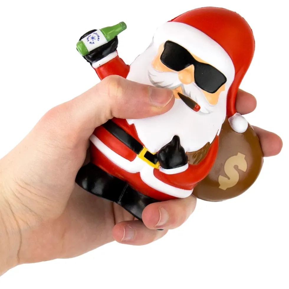 Pratande Stressboll Bad Santa