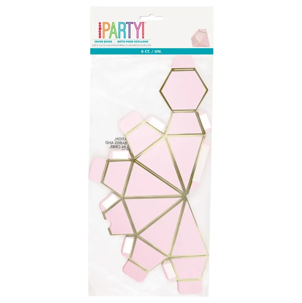 Presentaskar Diamant Rosa