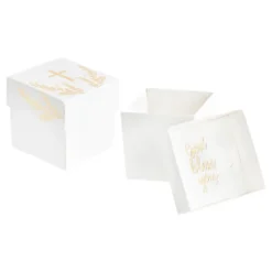 Presentaskar Konfirmation Guld