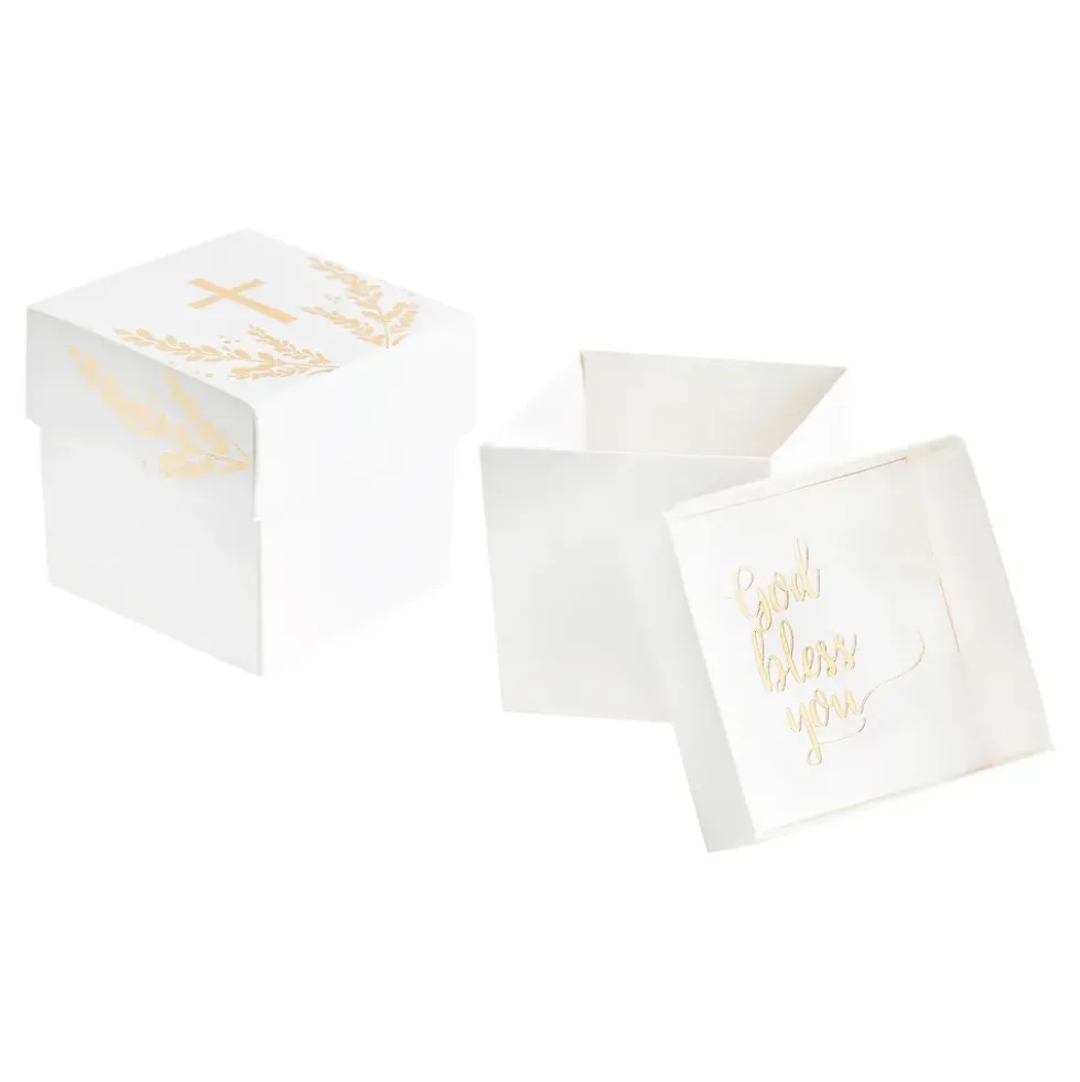 Presentaskar Konfirmation Guld