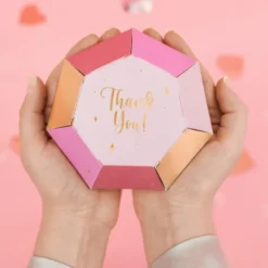 Presentaskar Thank You Diamantformade