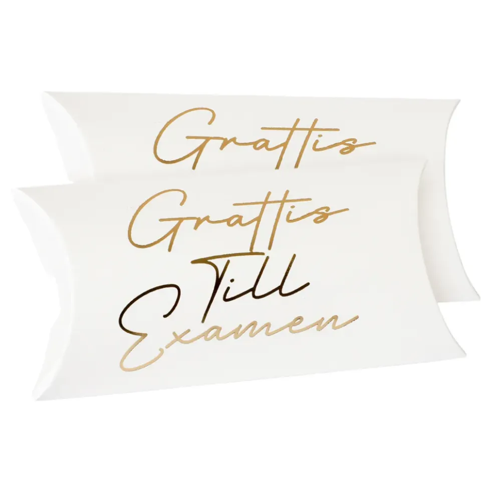Presentboxar Grattis till Examen