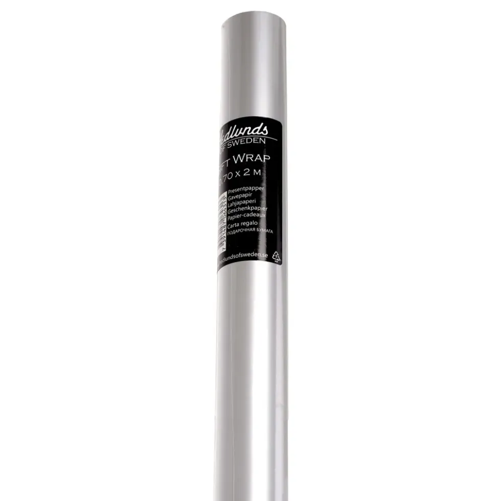 Presentpapper Silver