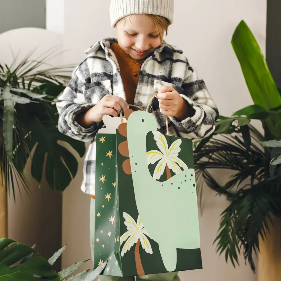 Presentpåse Dinosaurie