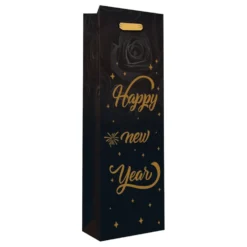 Presentpåse Flaska Happy New Year