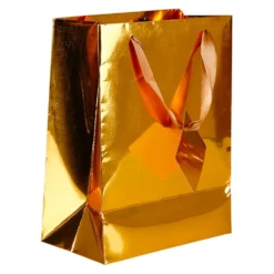 Presentpåse Folie Guld Metallic