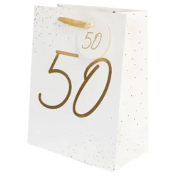 Presentpåse 50 Guld
