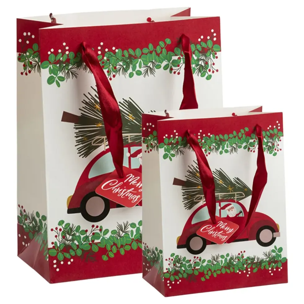Presentpåse Julbil